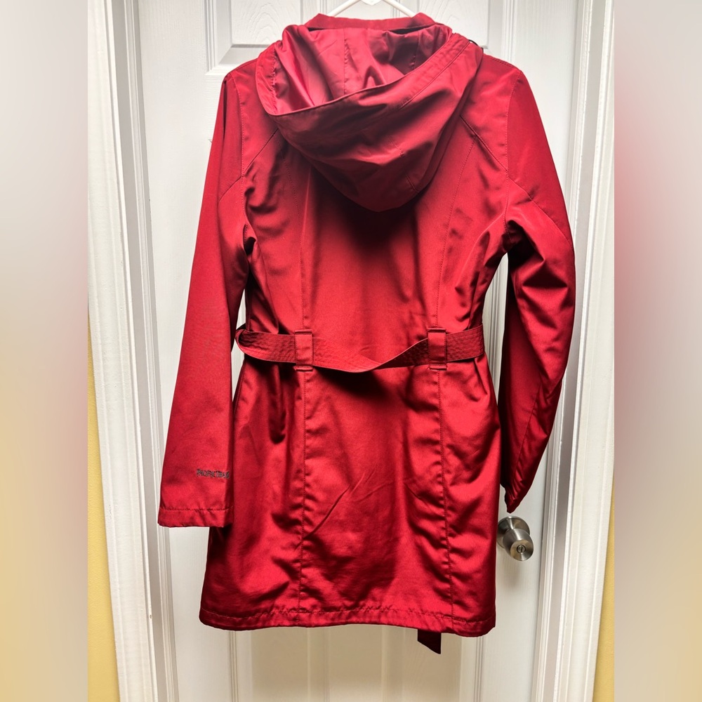 Pacific Trail Women’s Red Hooded Utility Coat Jacket Size M - Picture 10 of 10
